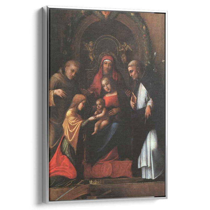 The Mystic Marriage of St. Catherine (1515) by Correggio
