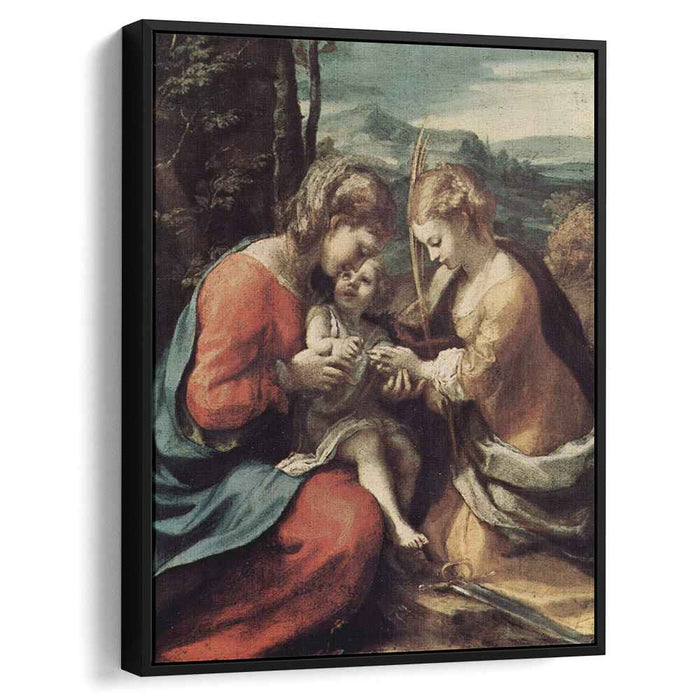 The Mystic Marriage of St. Catherine of Alexandria (1518) by Correggio