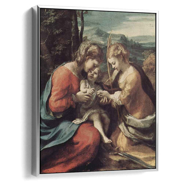 The Mystic Marriage of St. Catherine of Alexandria (1518) by Correggio