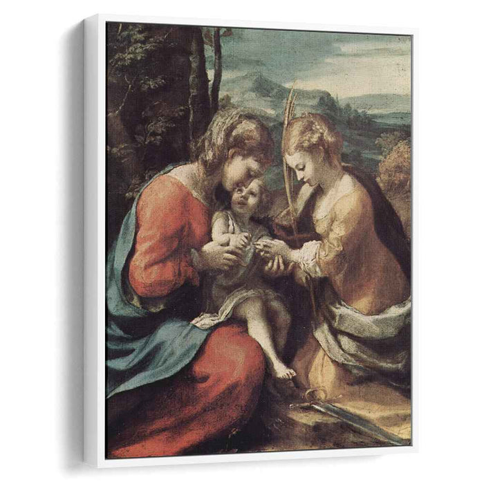 The Mystic Marriage of St. Catherine of Alexandria (1518) by Correggio