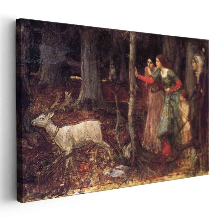 The Mystic Wood (1917) by John William Waterhouse
