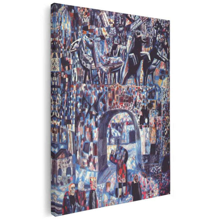 The Narva Gates (1929) by Pavel Filonov