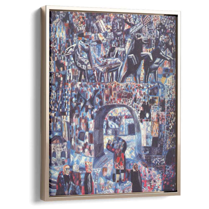 The Narva Gates (1929) by Pavel Filonov