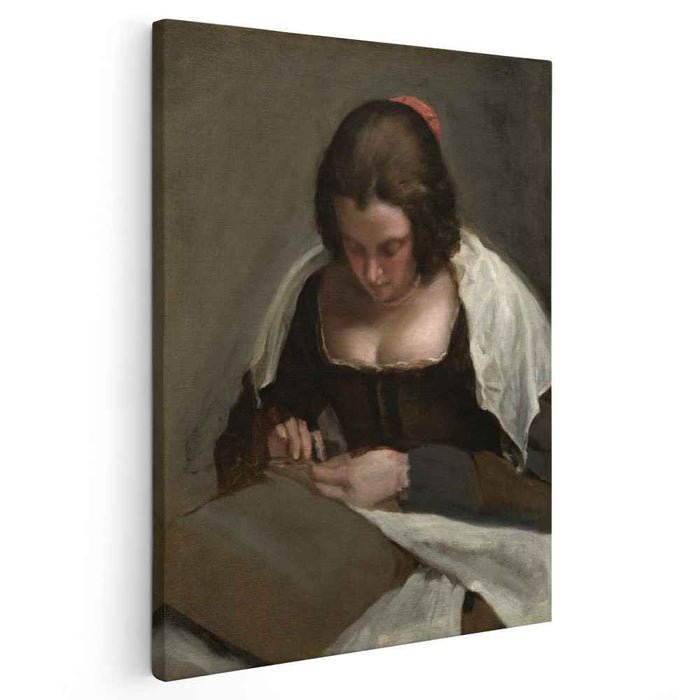 The Needlewoman (1643) by Diego Velazquez