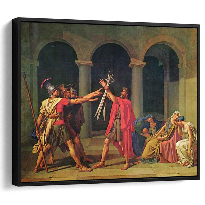 The Oath of Horatii (1784) by Jacques-Louis David