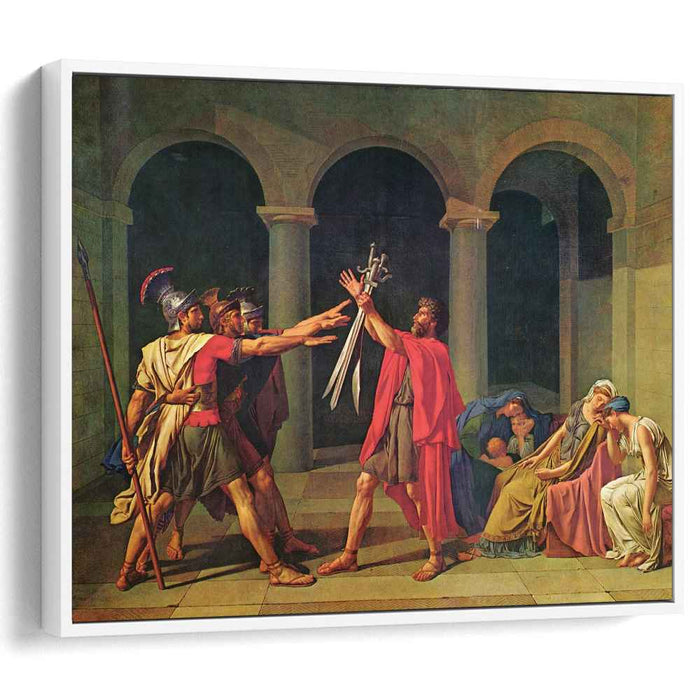 The Oath of Horatii (1784) by Jacques-Louis David