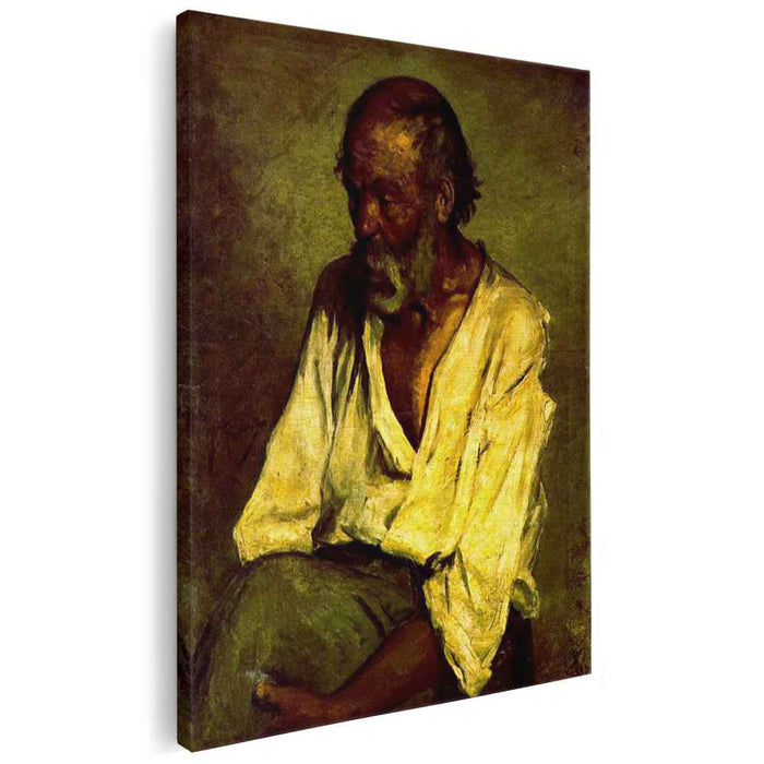 The old fisherman (1895) by Pablo Picasso
