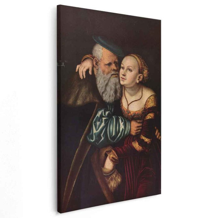 The old man in love (1537) by Lucas Cranach the Elder