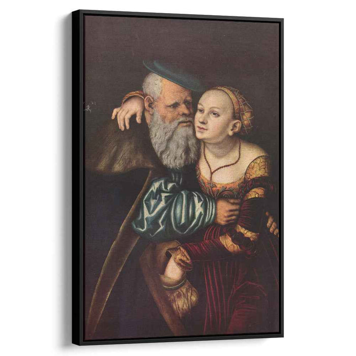 The old man in love (1537) by Lucas Cranach the Elder