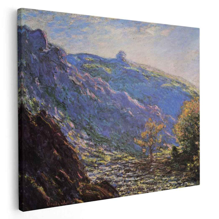 The Old Tree, Sunlight on the Petit Cruese by Claude Monet