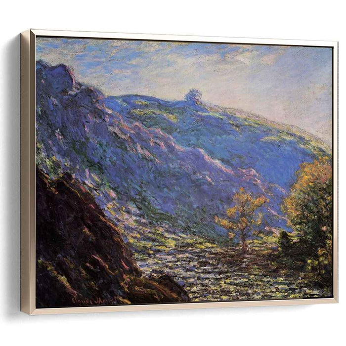 The Old Tree, Sunlight on the Petit Cruese by Claude Monet