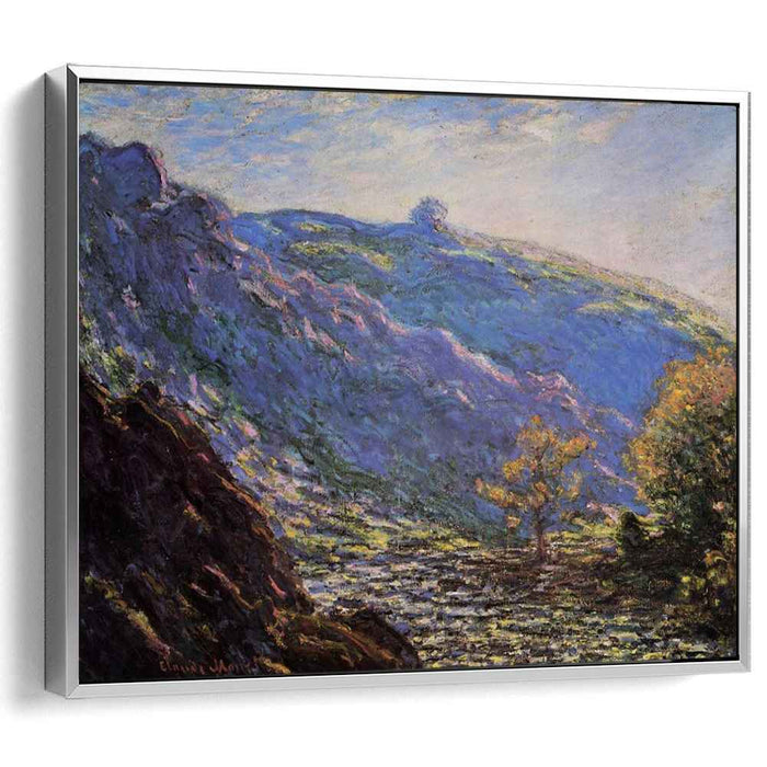 The Old Tree, Sunlight on the Petit Cruese by Claude Monet