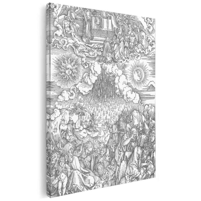 The Opening of the Fifth and Sixth Seals (1511) by Albrecht Durer