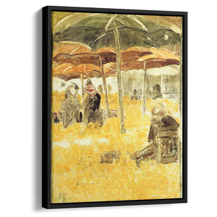 The Orange Market (1899) by Maurice Prendergast