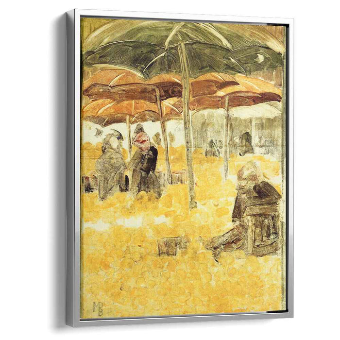 The Orange Market (1899) by Maurice Prendergast