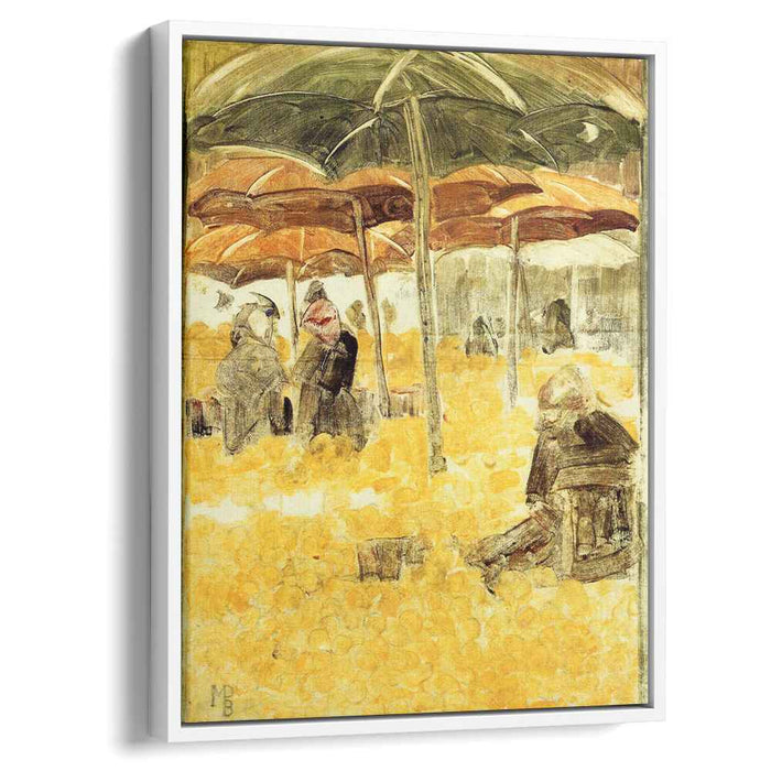 The Orange Market (1899) by Maurice Prendergast