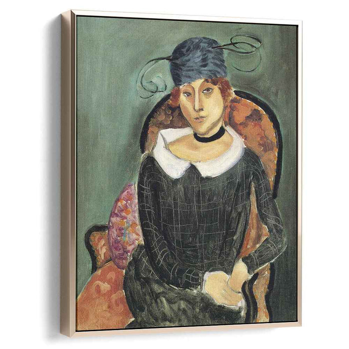 The Ostrich Feather Hat (1918) by Henri Matisse