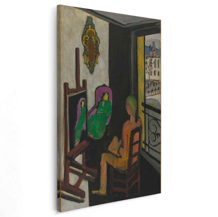 The Painter and his Model (1916) by Henri Matisse