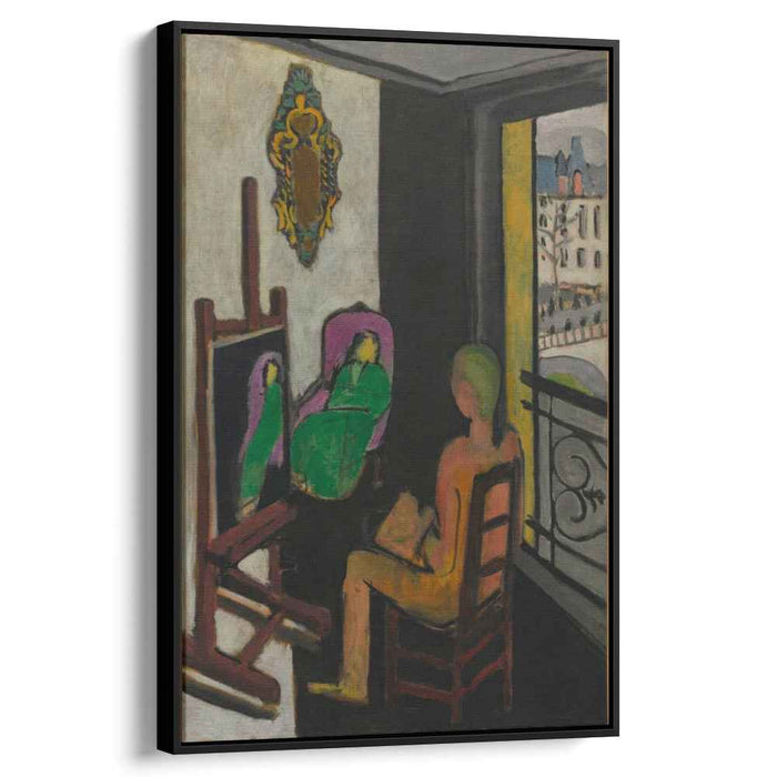 The Painter and his Model (1916) by Henri Matisse