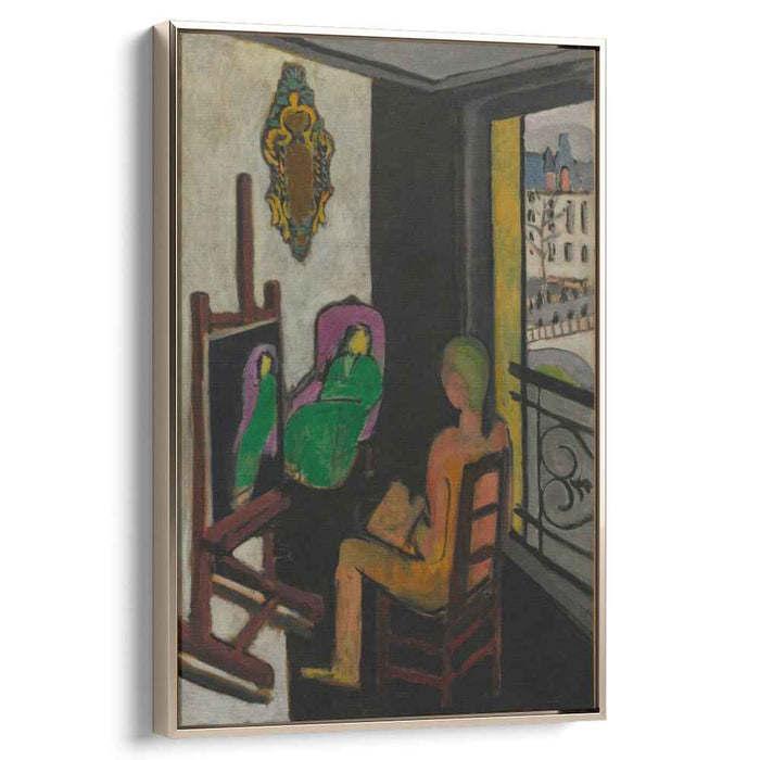 The Painter and his Model (1916) by Henri Matisse