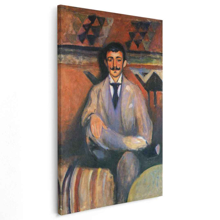 The Painter Jacob Bratland (1892) by Edvard Munch