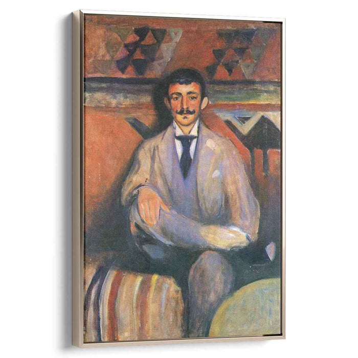 The Painter Jacob Bratland (1892) by Edvard Munch