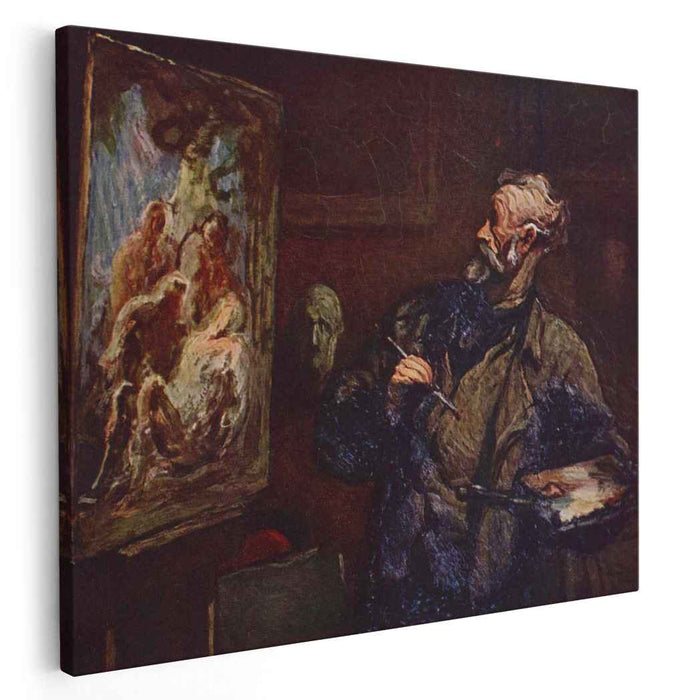 The Painter by Honore Daumier