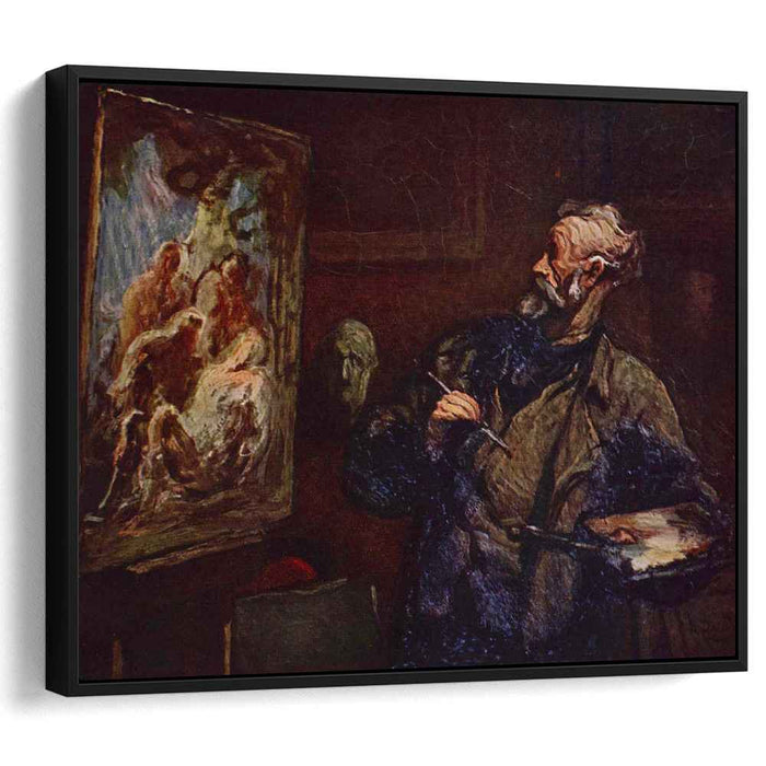 The Painter by Honore Daumier