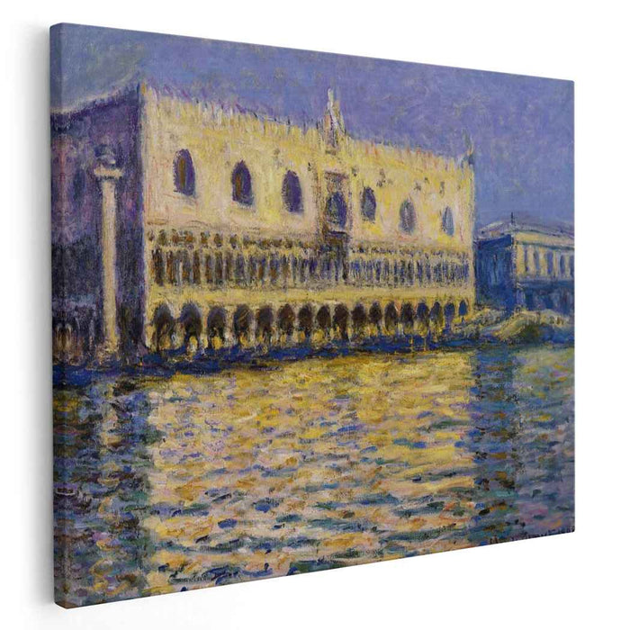The Palazzo Ducale 2 (1908) by Claude Monet