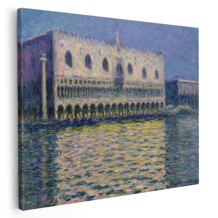 The Palazzo Ducale (1908) by Claude Monet