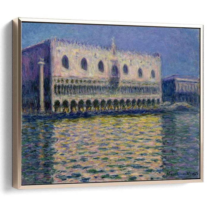The Palazzo Ducale (1908) by Claude Monet