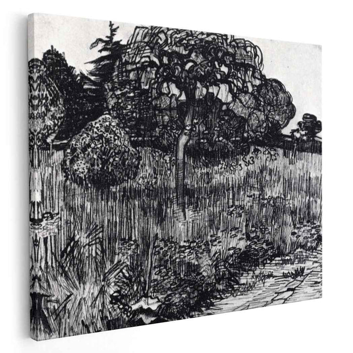 The Park at Arles (1889) by Vincent van Gogh