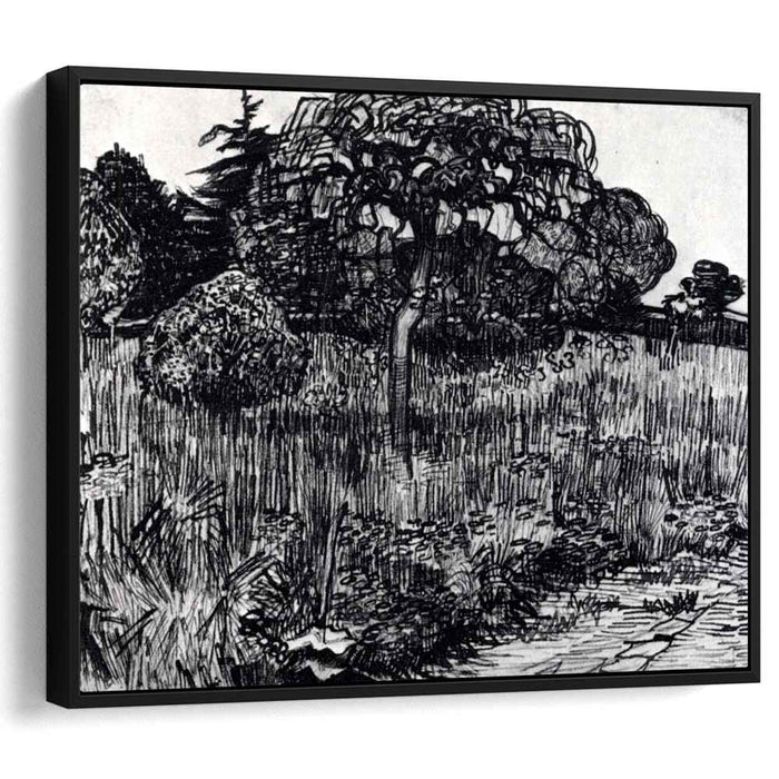 The Park at Arles (1889) by Vincent van Gogh