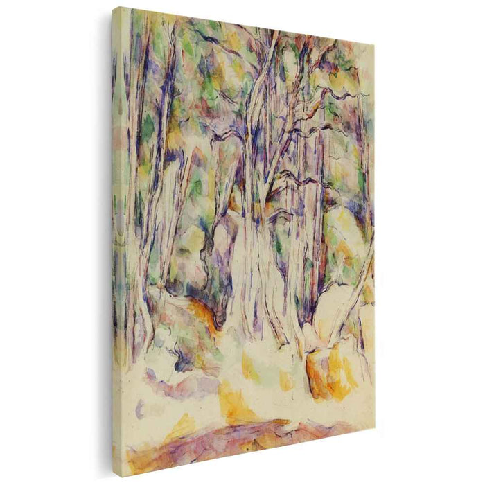 The Park of the Chateau Noir with Well (1904) by Paul Cezanne