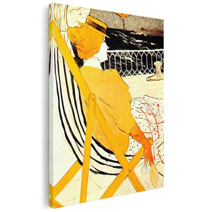 The passenger in cabin 54 (1896) by Henri de Toulouse-Lautrec