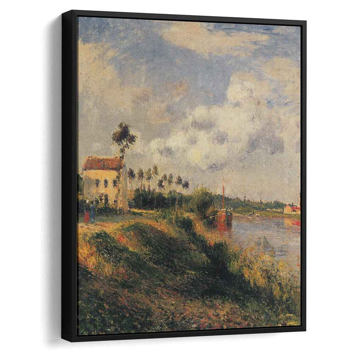 The Path from Halage, Pontoise by Camille Pissarro