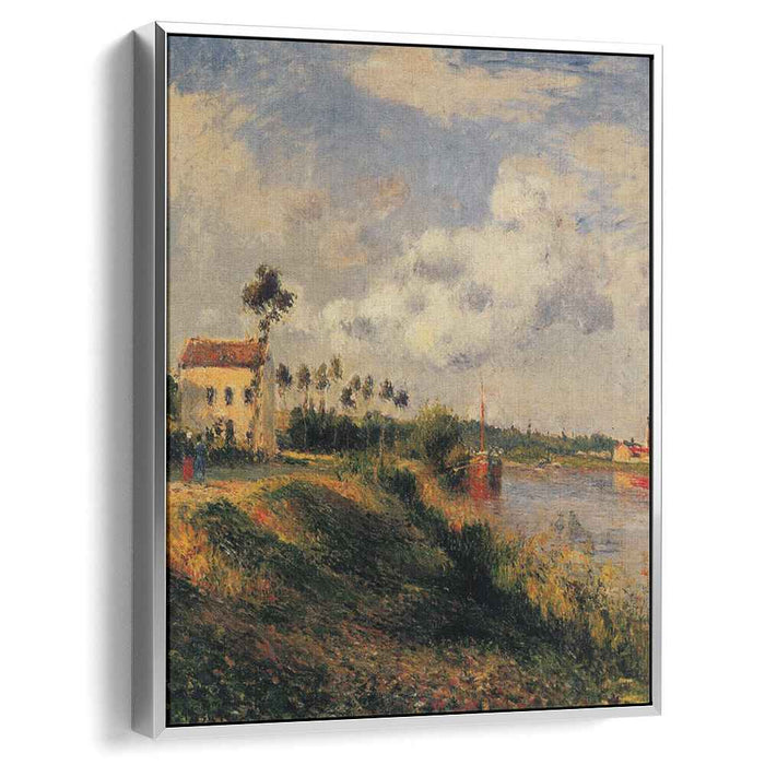 The Path from Halage, Pontoise by Camille Pissarro