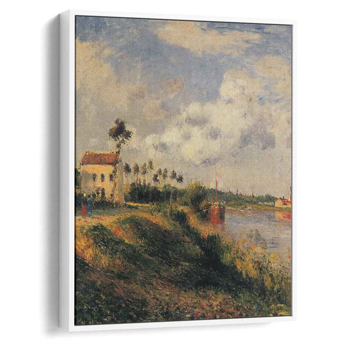 The Path from Halage, Pontoise by Camille Pissarro