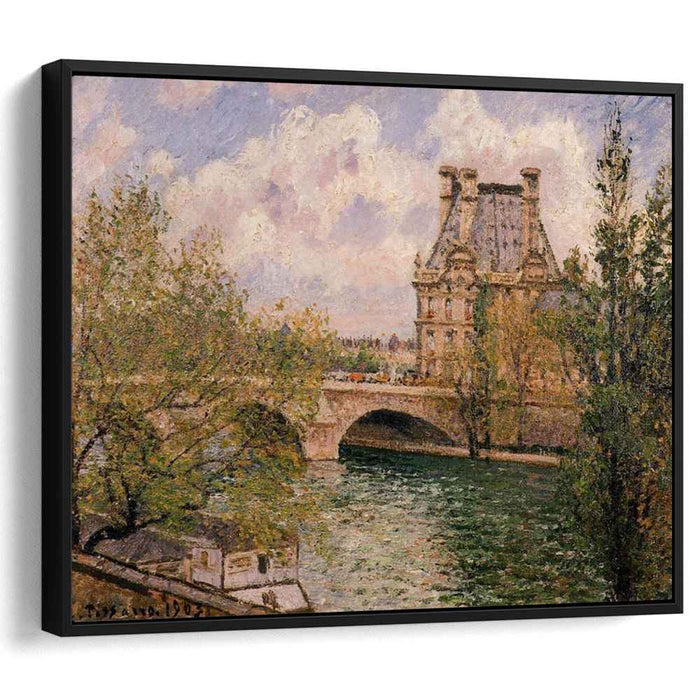 The Pavillion de Flore and the Pont Royal (1902) by Camille Pissarro