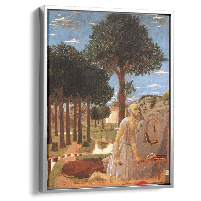 The Penance of St. Jerome (1450) by Piero della Francesca