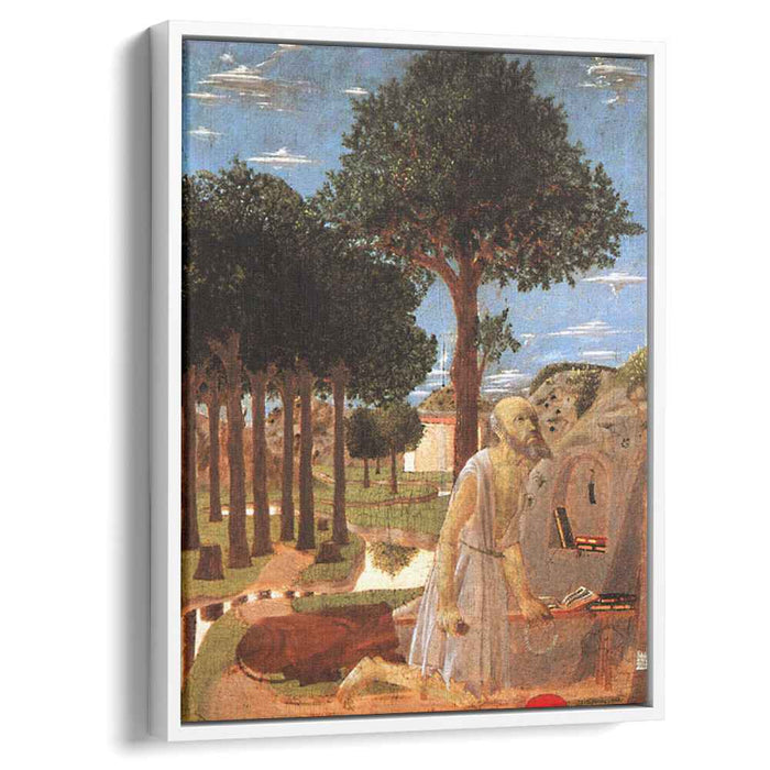 The Penance of St. Jerome (1450) by Piero della Francesca