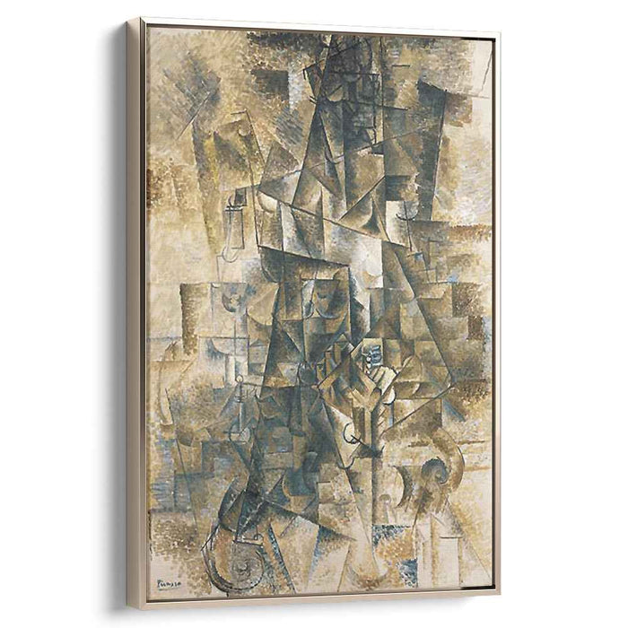 The Piano Accordionist (1911) by Pablo Picasso