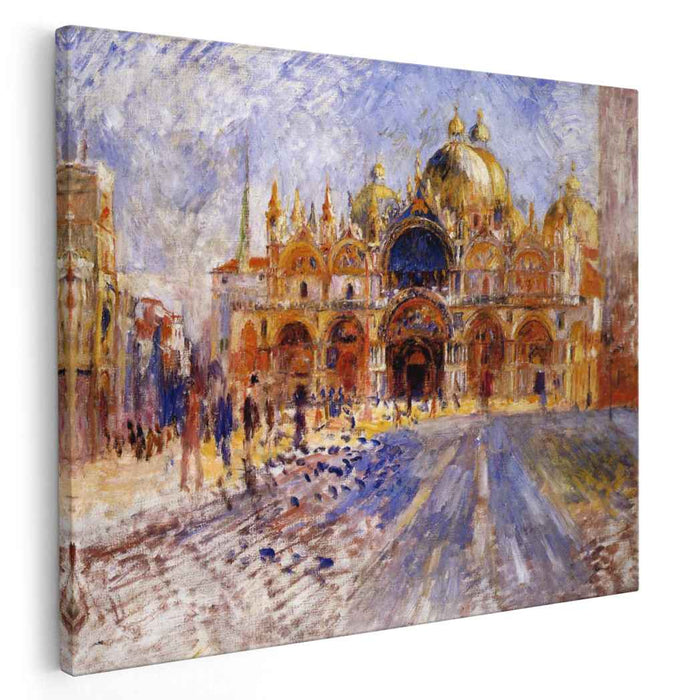The Piazza San Marco (1881) by Pierre-Auguste Renoir