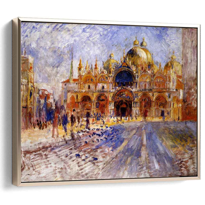 The Piazza San Marco (1881) by Pierre-Auguste Renoir