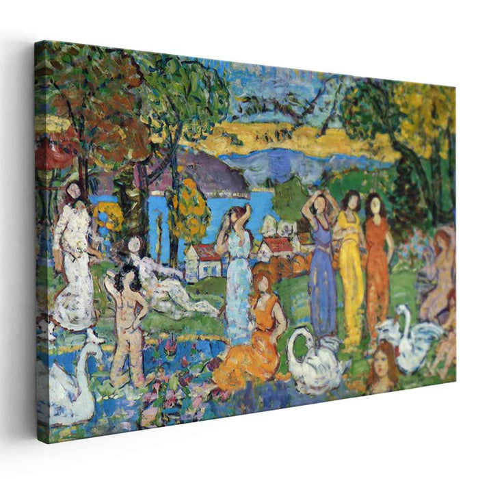 The Picnic (1915) by Maurice Prendergast