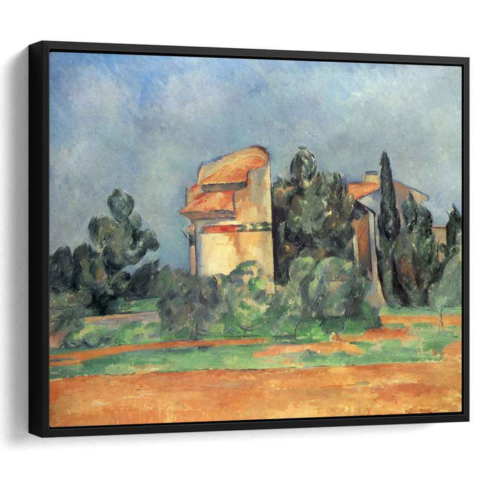 The Pigeon Tower At Bellevue (1890) by Paul Cezanne