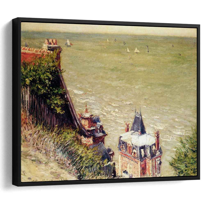 The Pink Villa at Trouville (1884) by Gustave Caillebotte