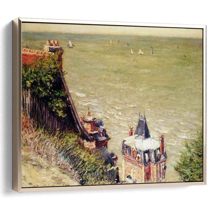 The Pink Villa at Trouville (1884) by Gustave Caillebotte