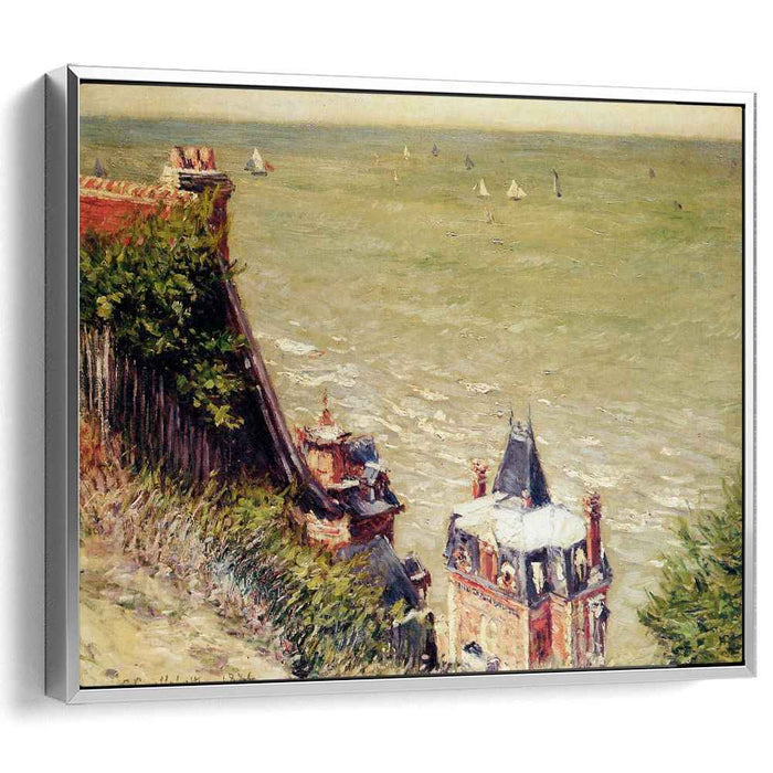 The Pink Villa at Trouville (1884) by Gustave Caillebotte