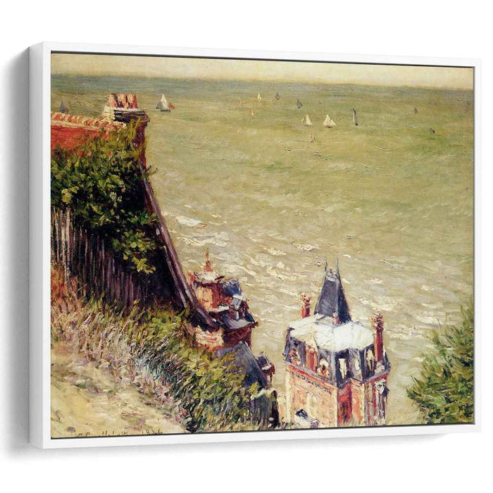 The Pink Villa at Trouville (1884) by Gustave Caillebotte